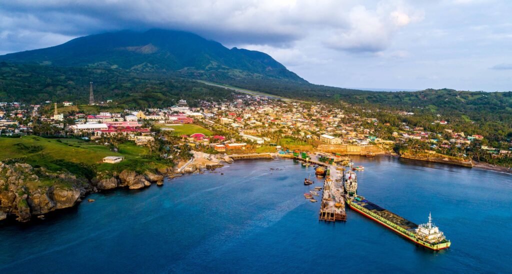 Basco town, capital of Batanes province, Philippines