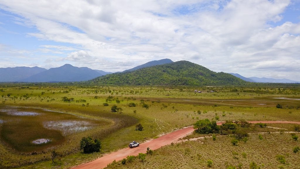 Rupununi savanna in Guyana, a remote hidden gem in South America for wildlife