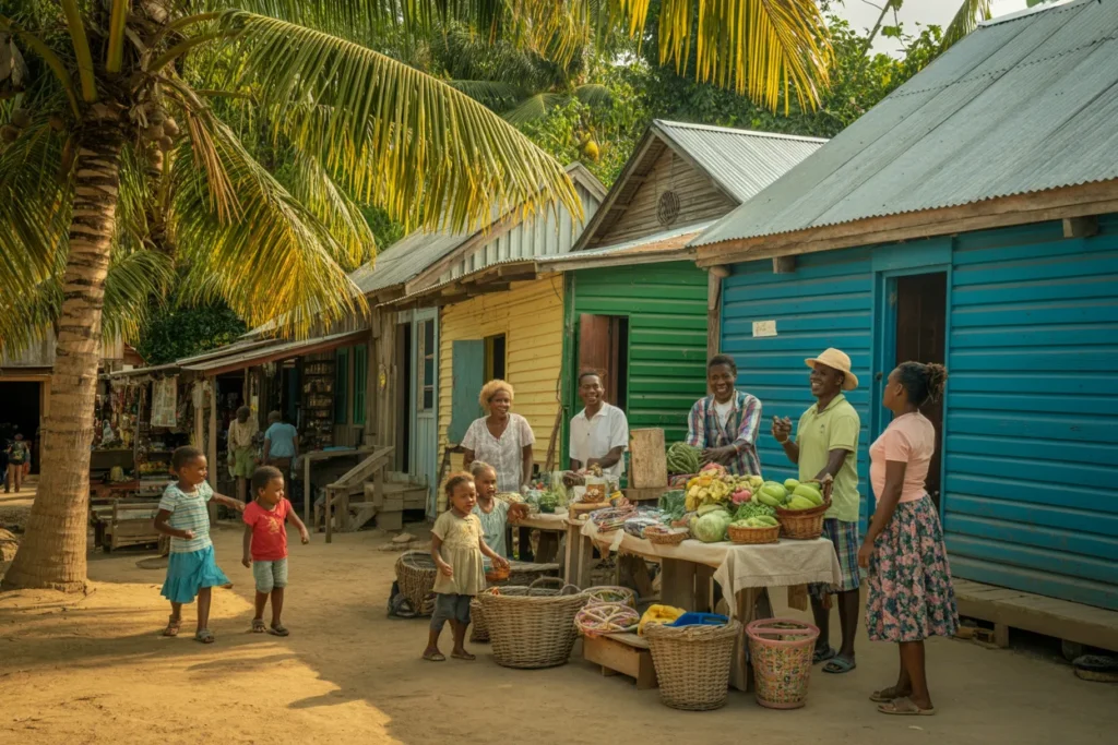 Community tourism experience in Jamaica supporting local guides and businesses