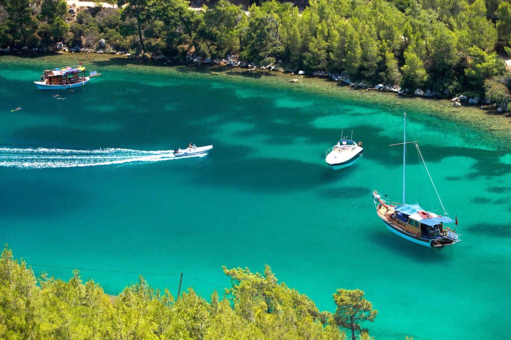Blue Voyage gulet sailing on the Turquoise Coast of Turkey, Mavi Yolculuk