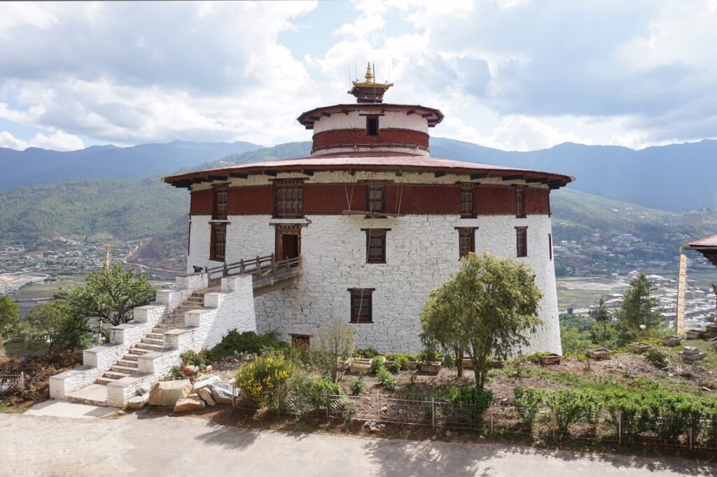 National Museum of Bhutan in Ta Dzong above Paro Valley