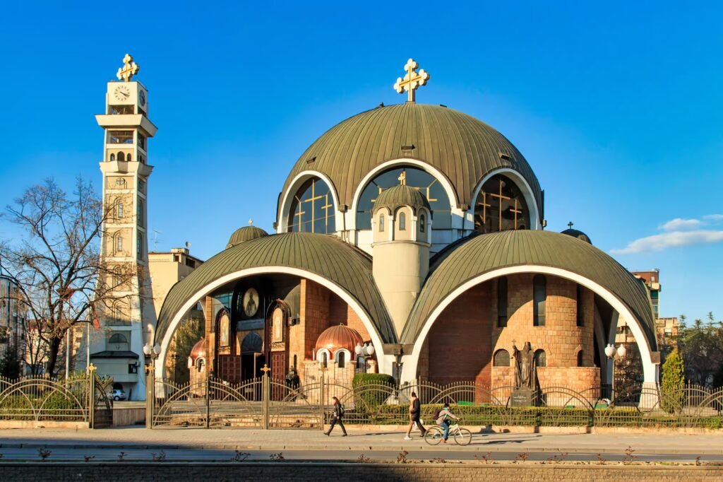 St. Clement church in Skopje - North Macedonia