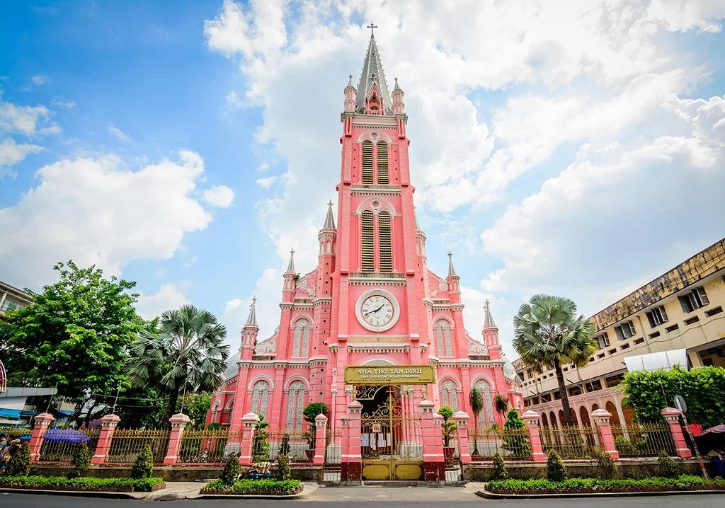 Tan Dinh Church in District 3 Ho Chi Minh City