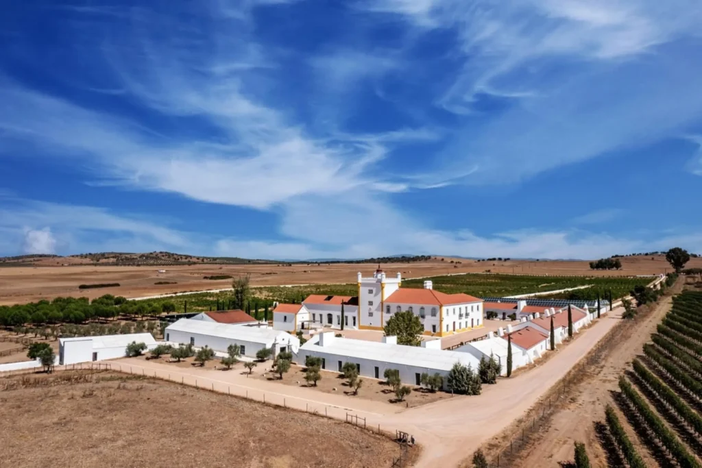 Wine estate accommodation in Alentejo Portugal