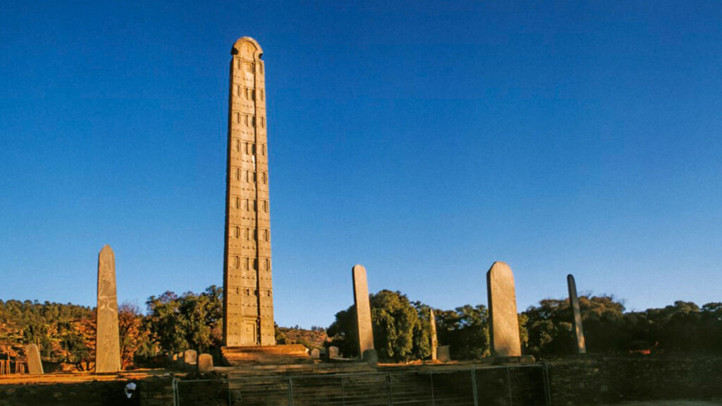 Ancient Axum stelae obelisks Ethiopia – UNESCO World Heritage site in the Ethiopia Lalibela travel guide