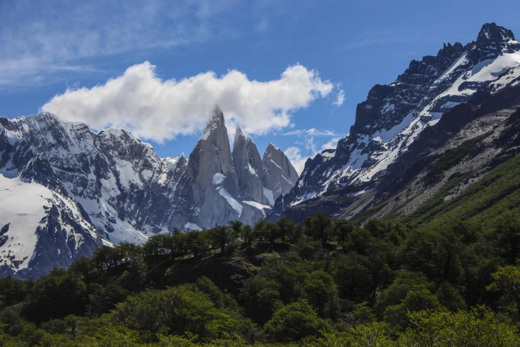Cerro Torre mountain in El Chaltén - Patagonia Argentina trekking landscape