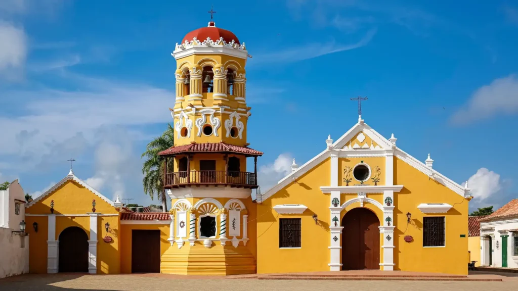 Santa Bárbara de Pinto church in Mompox, Colombia