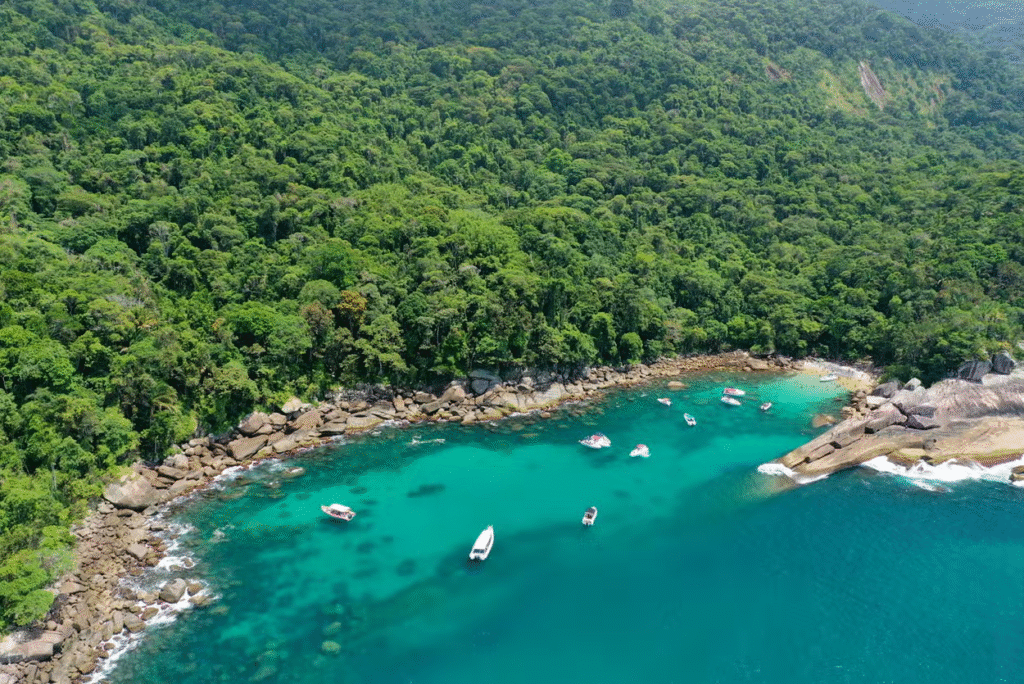 Ilha Grande island off Rio de Janeiro, Brazil, a hidden gem beach destination