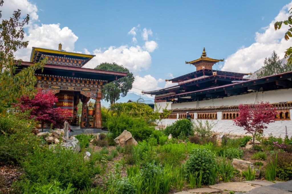 Kyichu Lhakhang Buddhist temple in Paro Bhutan