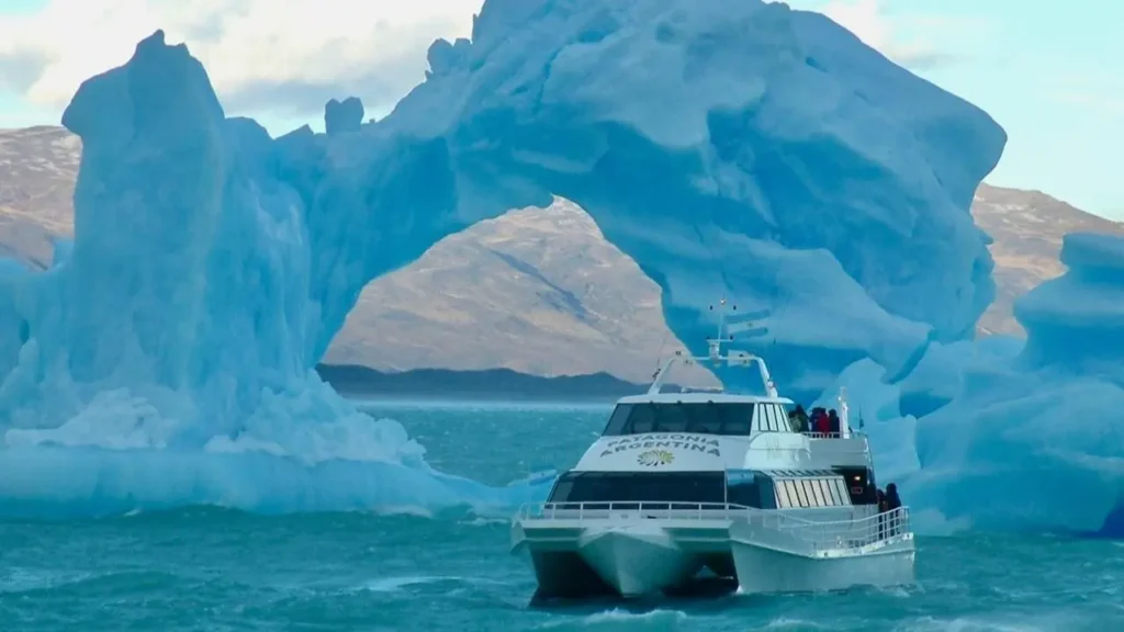 Lago Argentino boat tour among icebergs near Perito Moreno - Patagonia Argentina travel experience