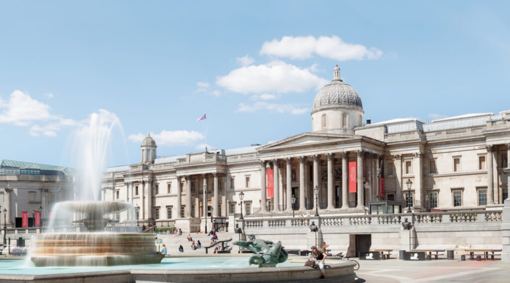 National Gallery in London, one of the best free museums in Europe