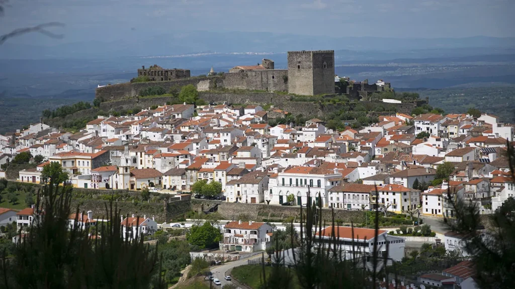 Marvão walled hilltop village in Alentejo Portugal