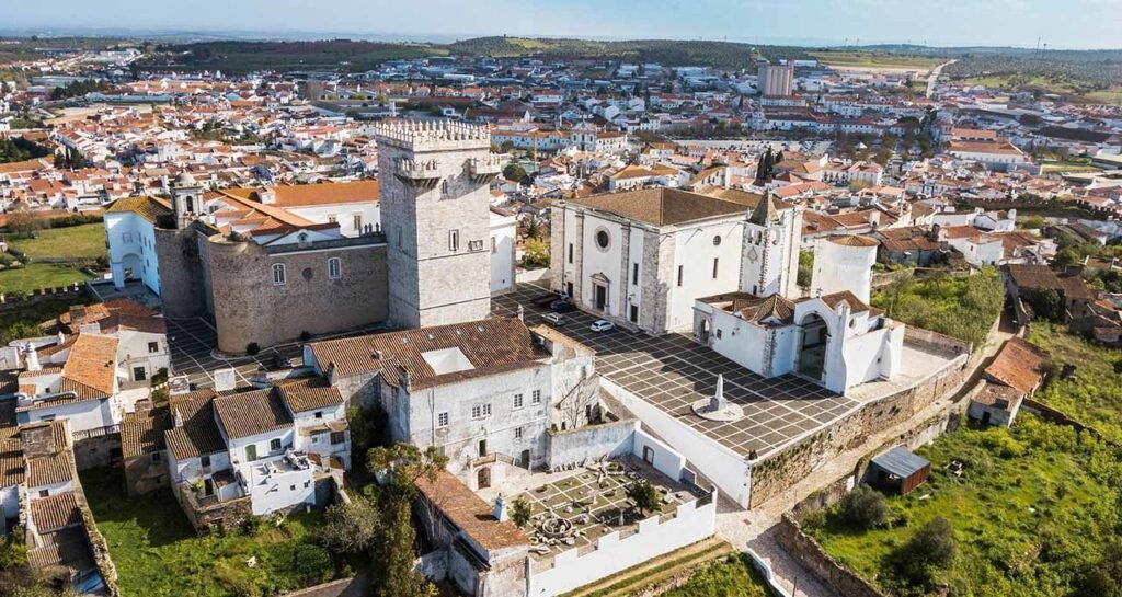 Historic architecture in Estremoz, Alentejo