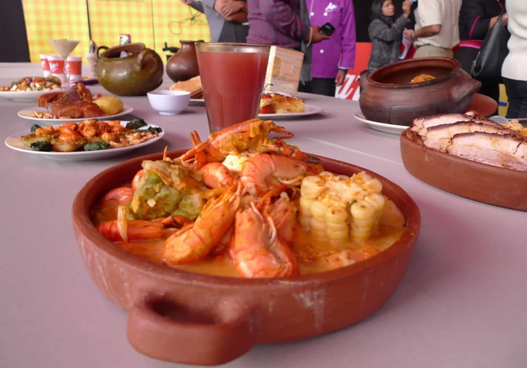 Traditional Arequipa picanteria serving regional Peruvian food
