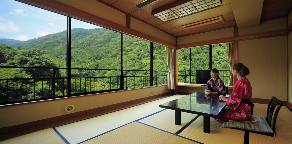 Traditional ryokan stay in Hakone, Japan