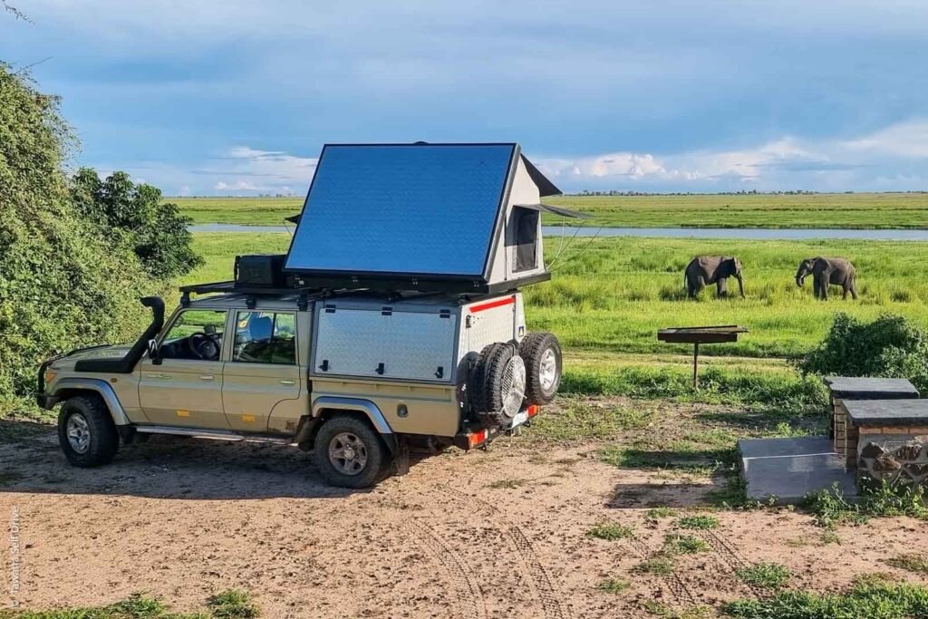 Self-drive budget safari in South Africa — Kruger National Park self-drive with camping trailer