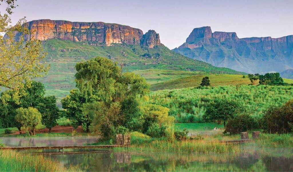 South Africa Drakensberg national park — premium wildlife long haul destination for every budget