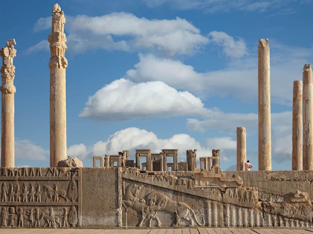 Persepolis Gate of All Nations Apadana columns - Iran travel guide ancient Persia UNESCO