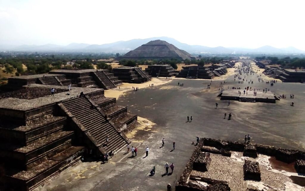 Teotihuacan pyramids aerial view – Mexico City travel guide day trip